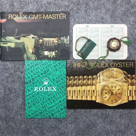 rolex booklet|rolex stik booklet.